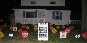 Old Age Traffic Signs Full Display